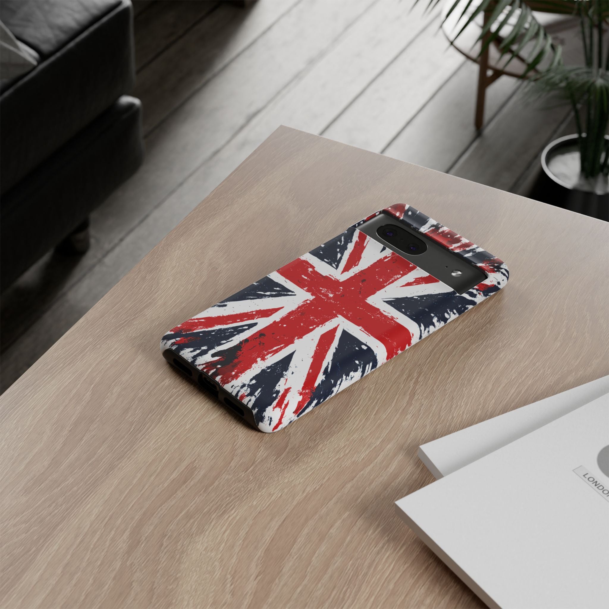 Union Jack Phone Case — Distressed British Flag Tough Case