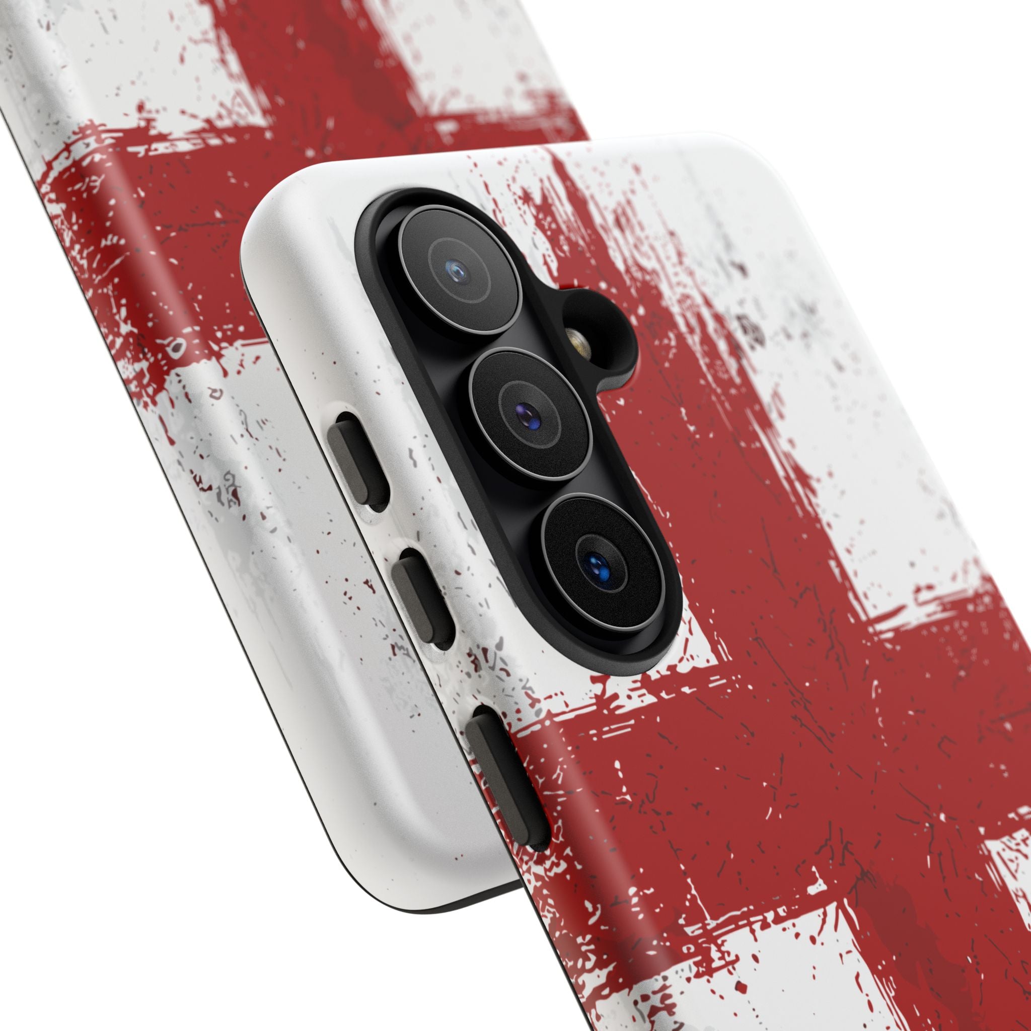 Phone Case - Distressed England St. George's Cross Patriotic Tough Case