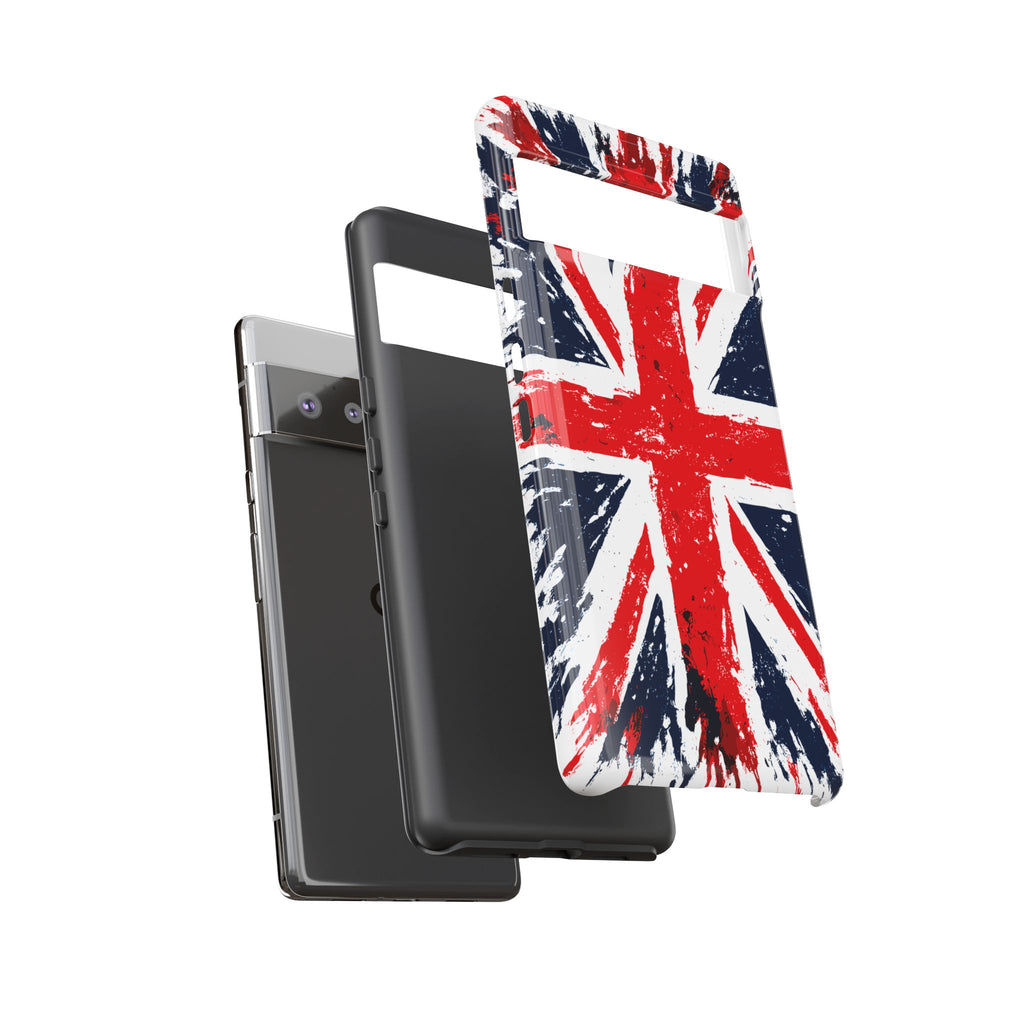 Union Jack Phone Case — Distressed British Flag Tough Case