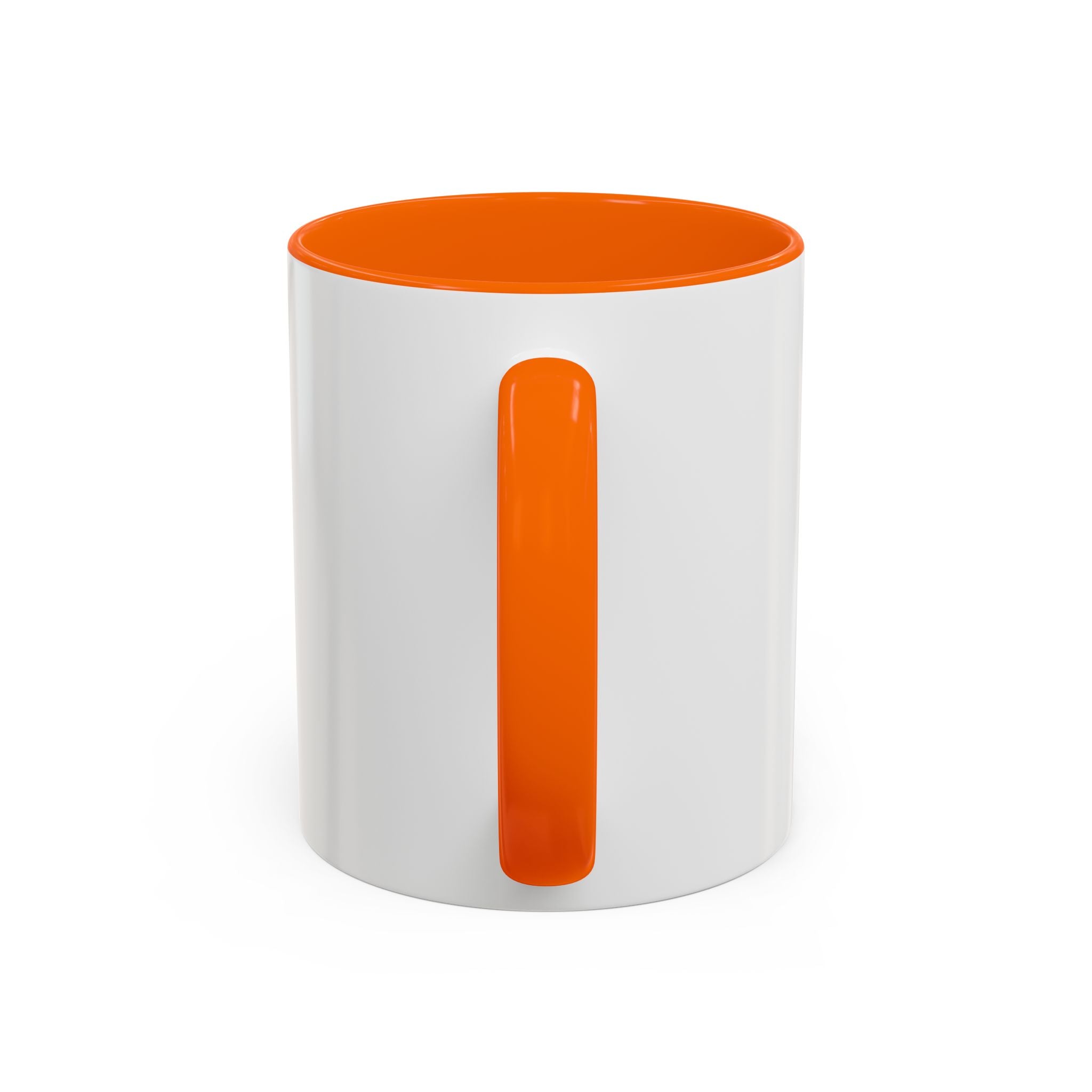 Personalized Accent Coffee Mug - Custom Text & Image, 11oz/15oz