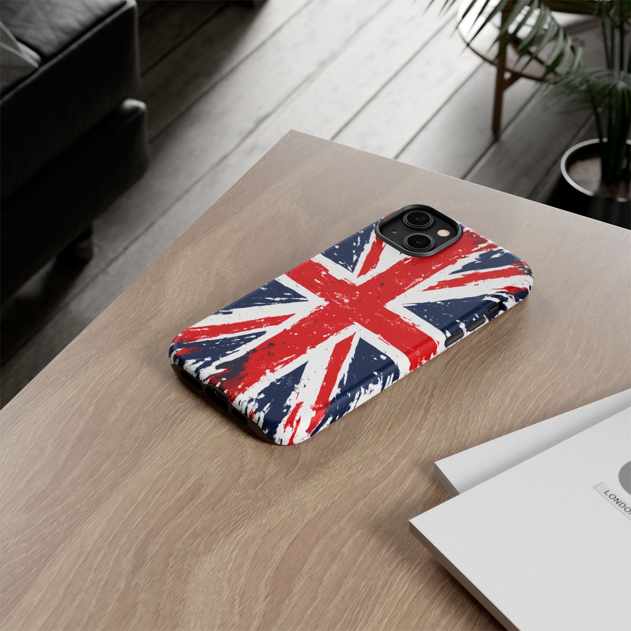Union Jack Phone Case — Distressed British Flag Tough Case