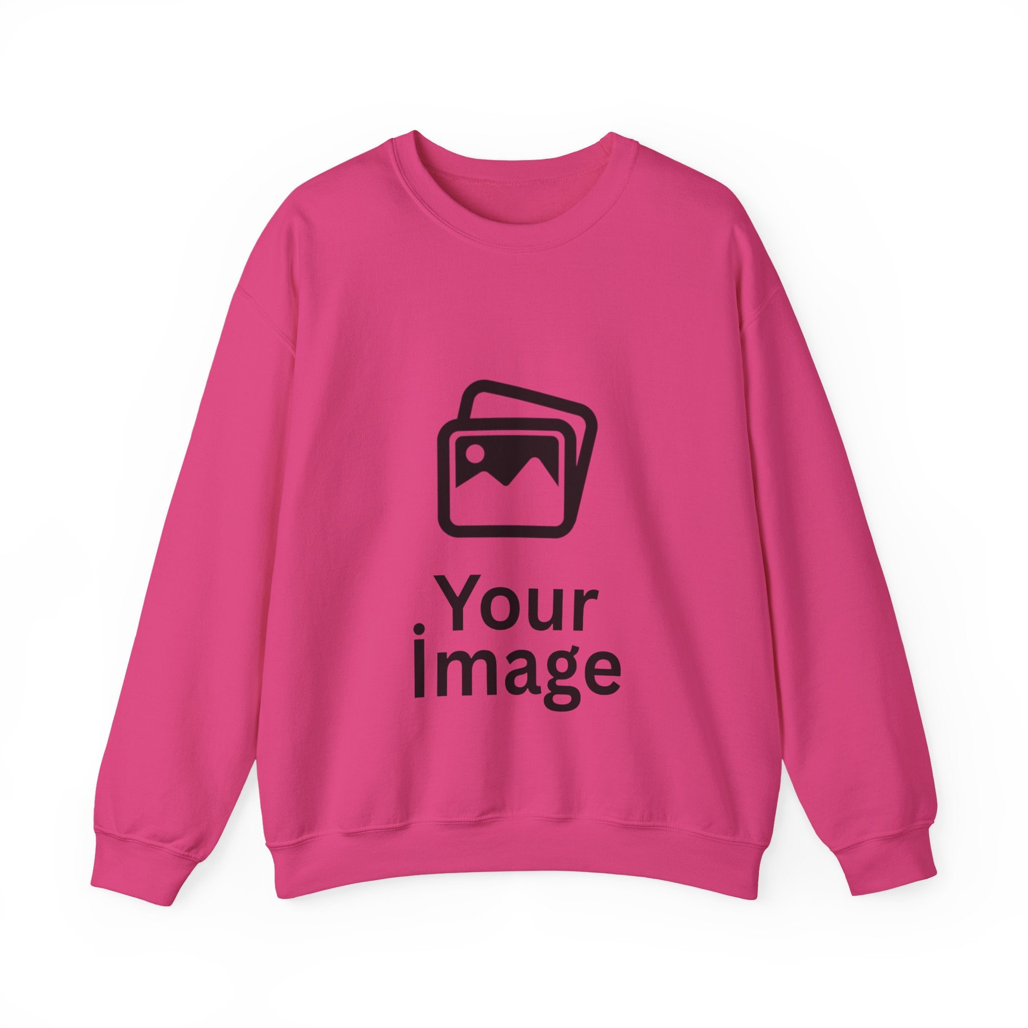 Custom Crewneck Sweatshirt — Personalized Image Print
